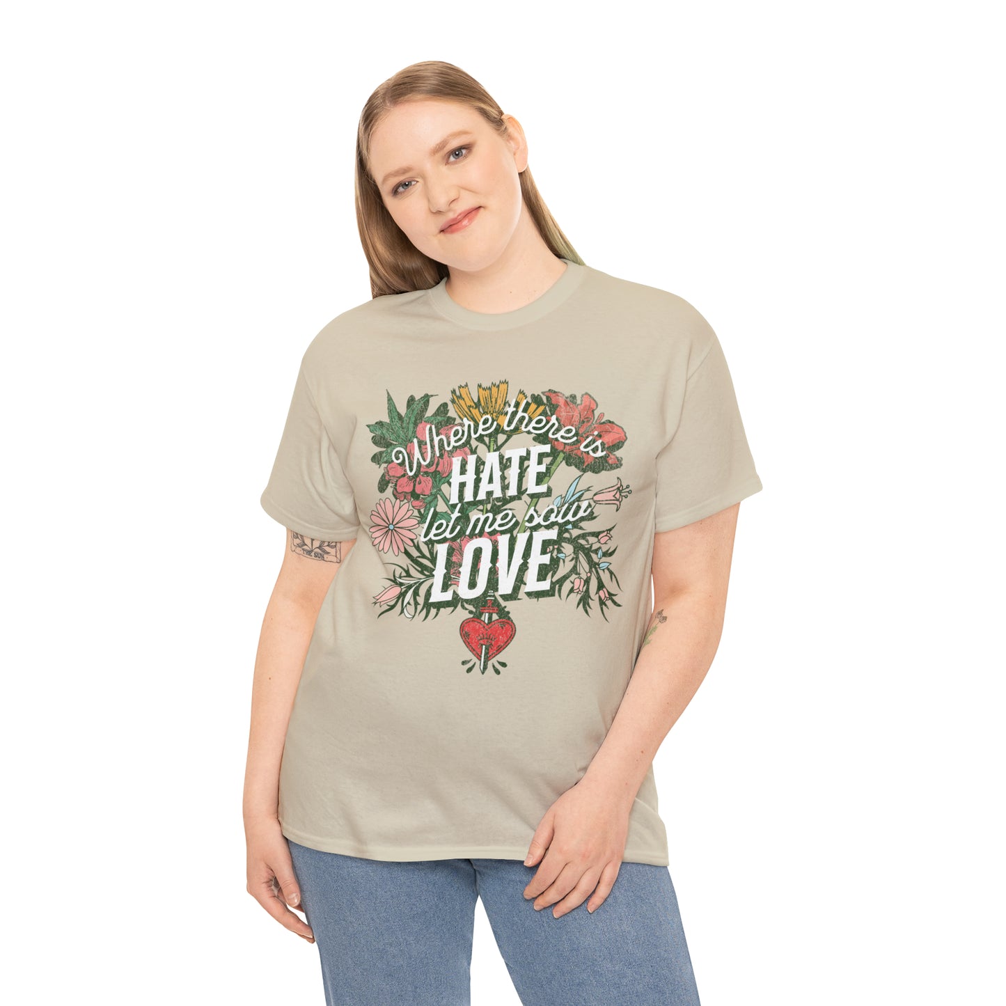 Sow Love Unisex Heavy Cotton Tee