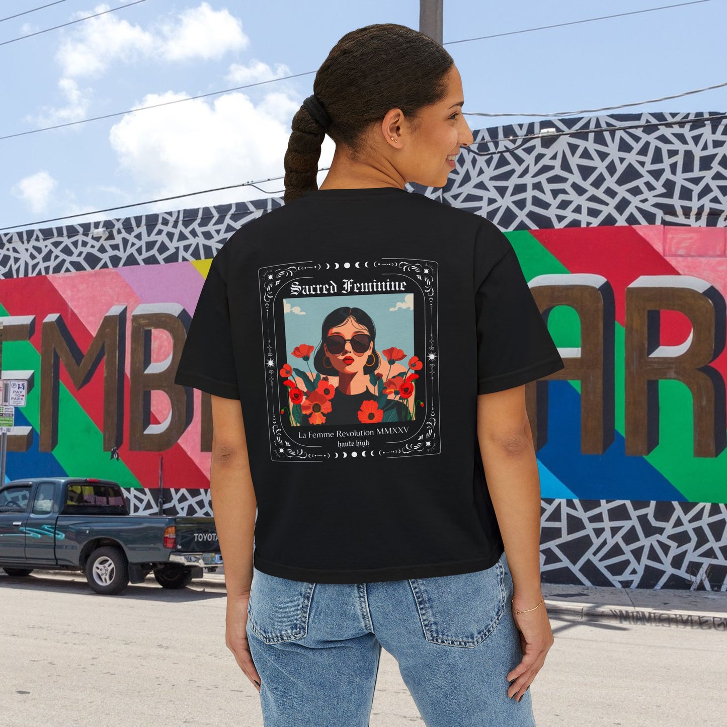 Sacred Feminine Boxy Tee