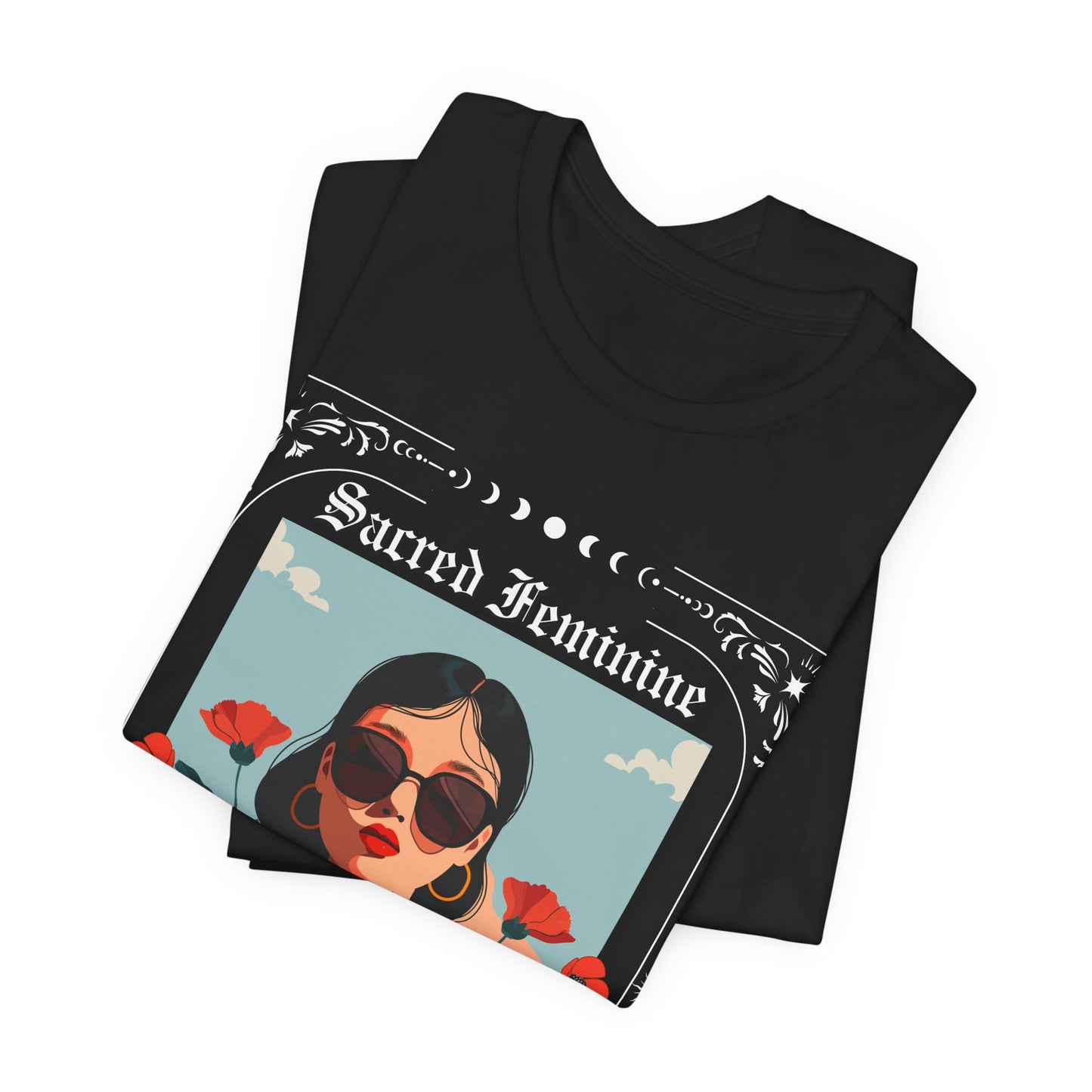 Sacred Feminine Graphic Tee - Celebrating Empowerment & Feminine Energy