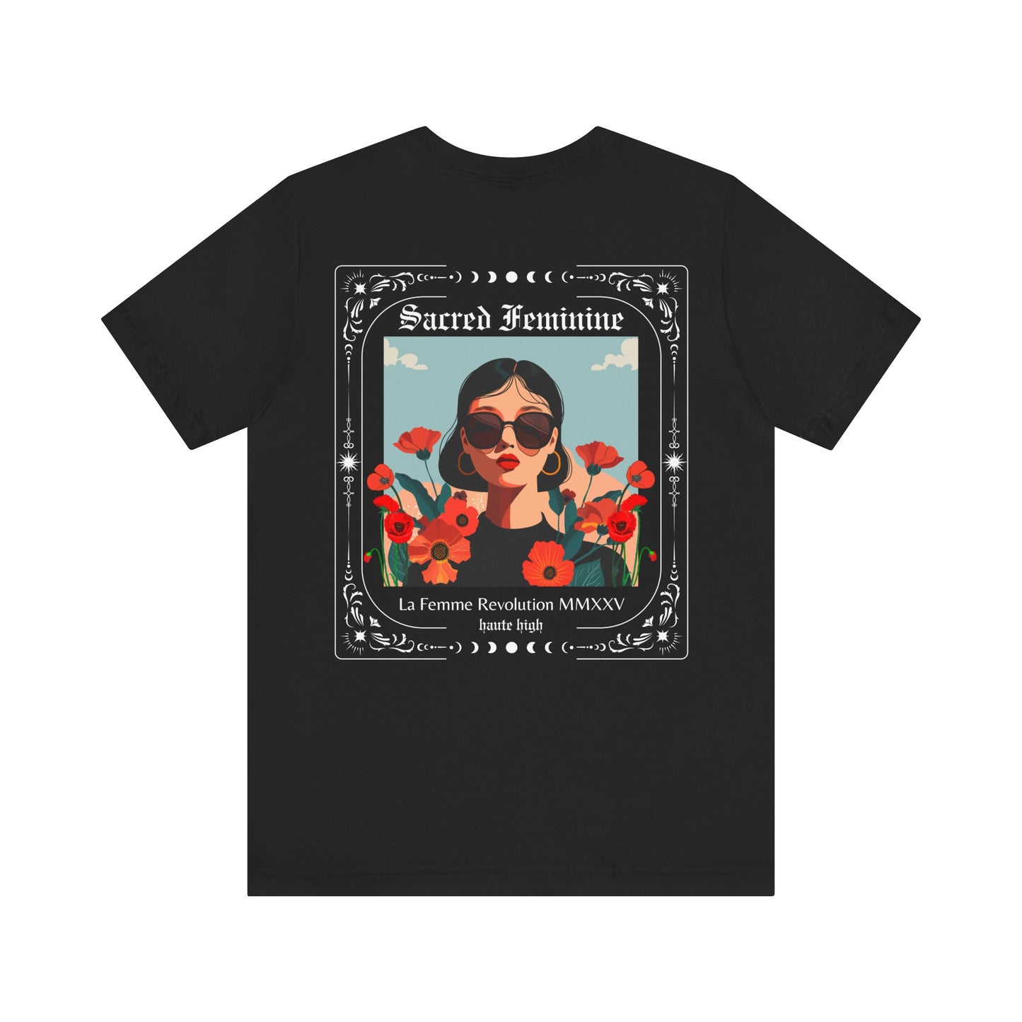 Sacred Feminine Graphic Tee - Celebrating Empowerment & Feminine Energy