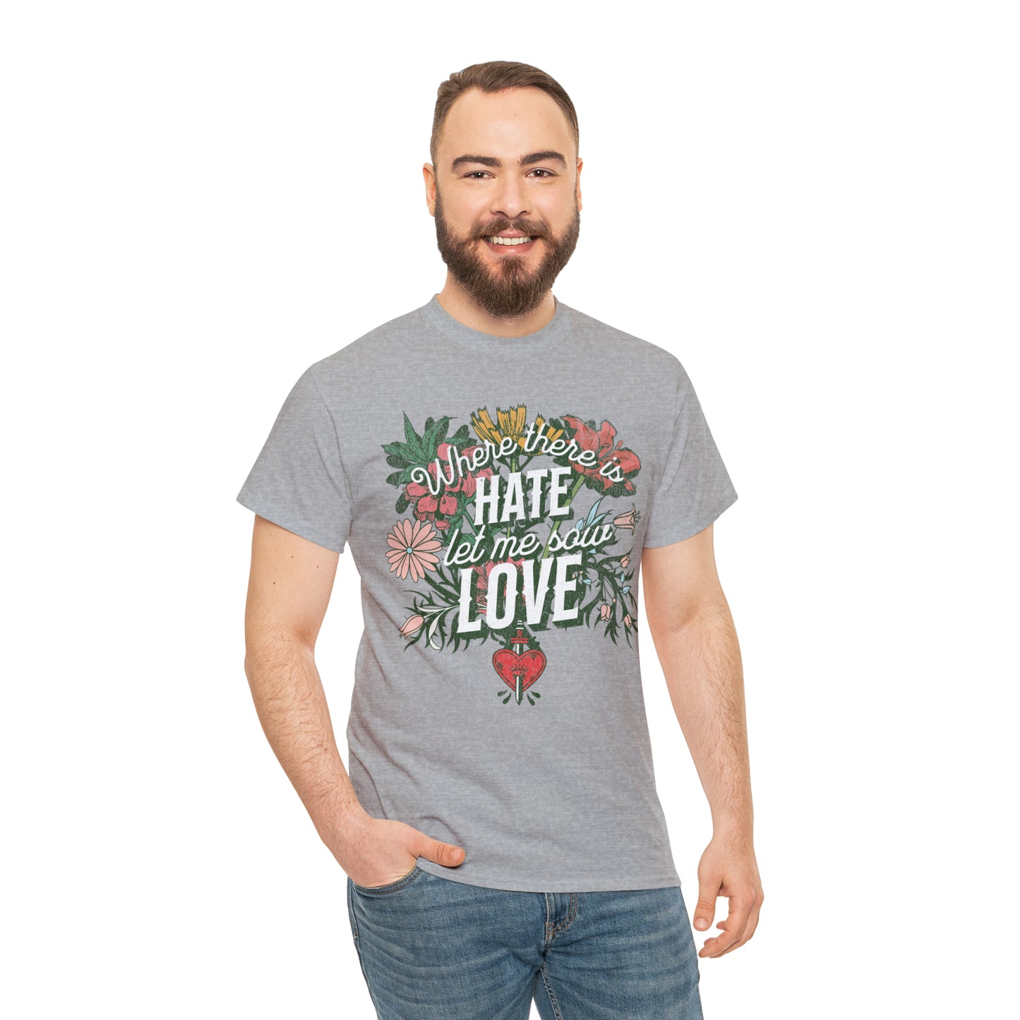 Sow Love Unisex Heavy Cotton Tee