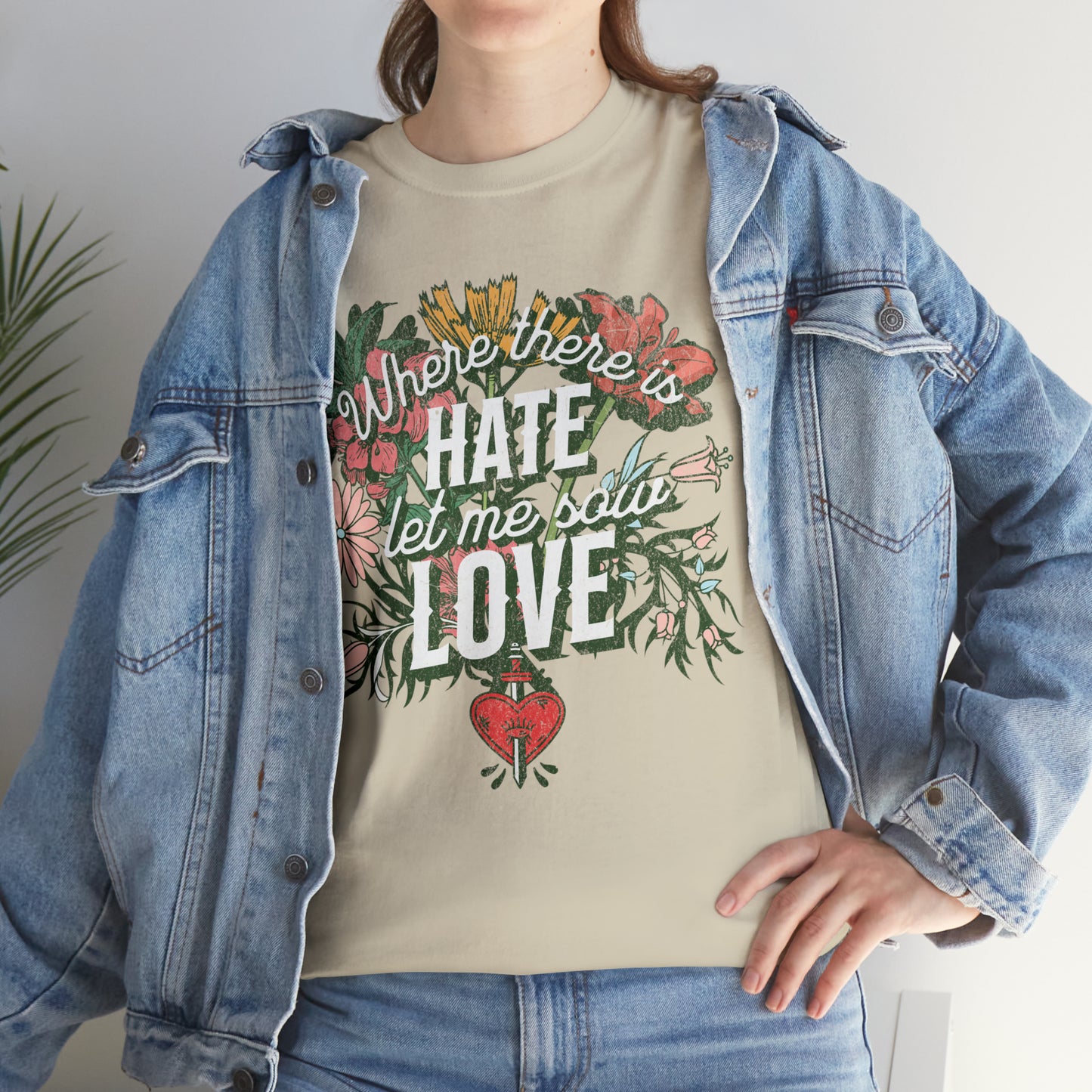 Sow Love Unisex Heavy Cotton Tee