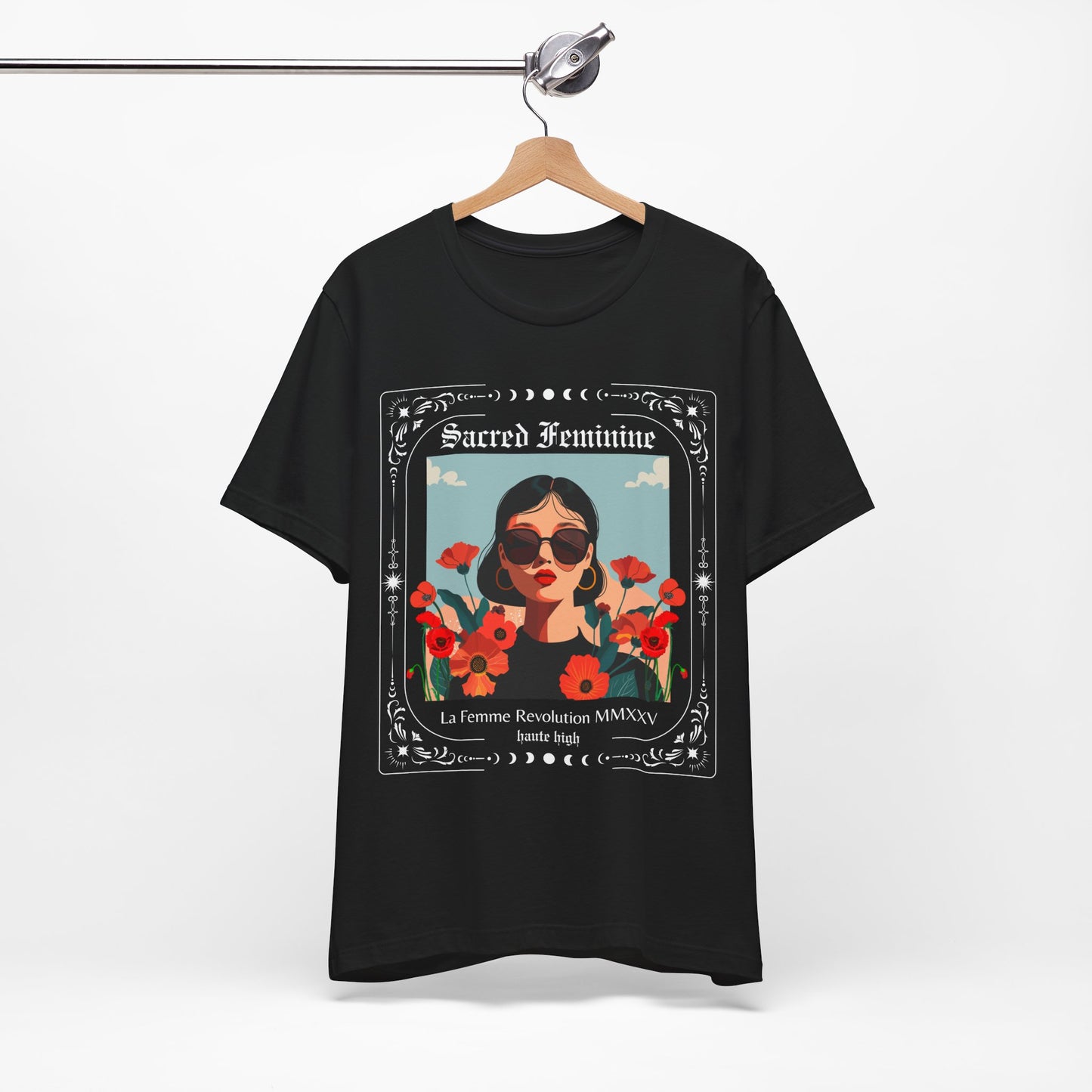 Sacred Feminine Graphic Tee - Celebrating Empowerment & Feminine Energy