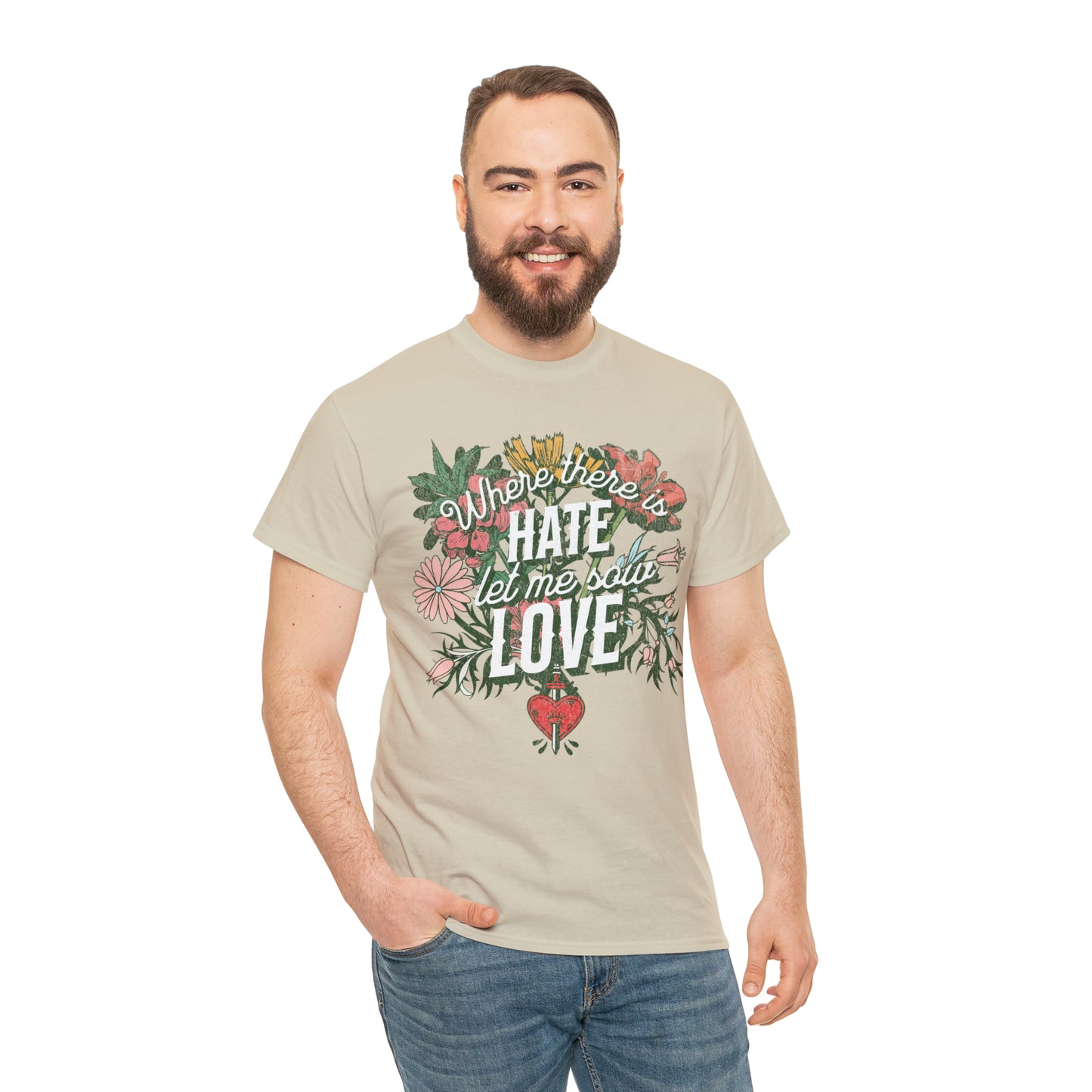 Sow Love Unisex Heavy Cotton Tee