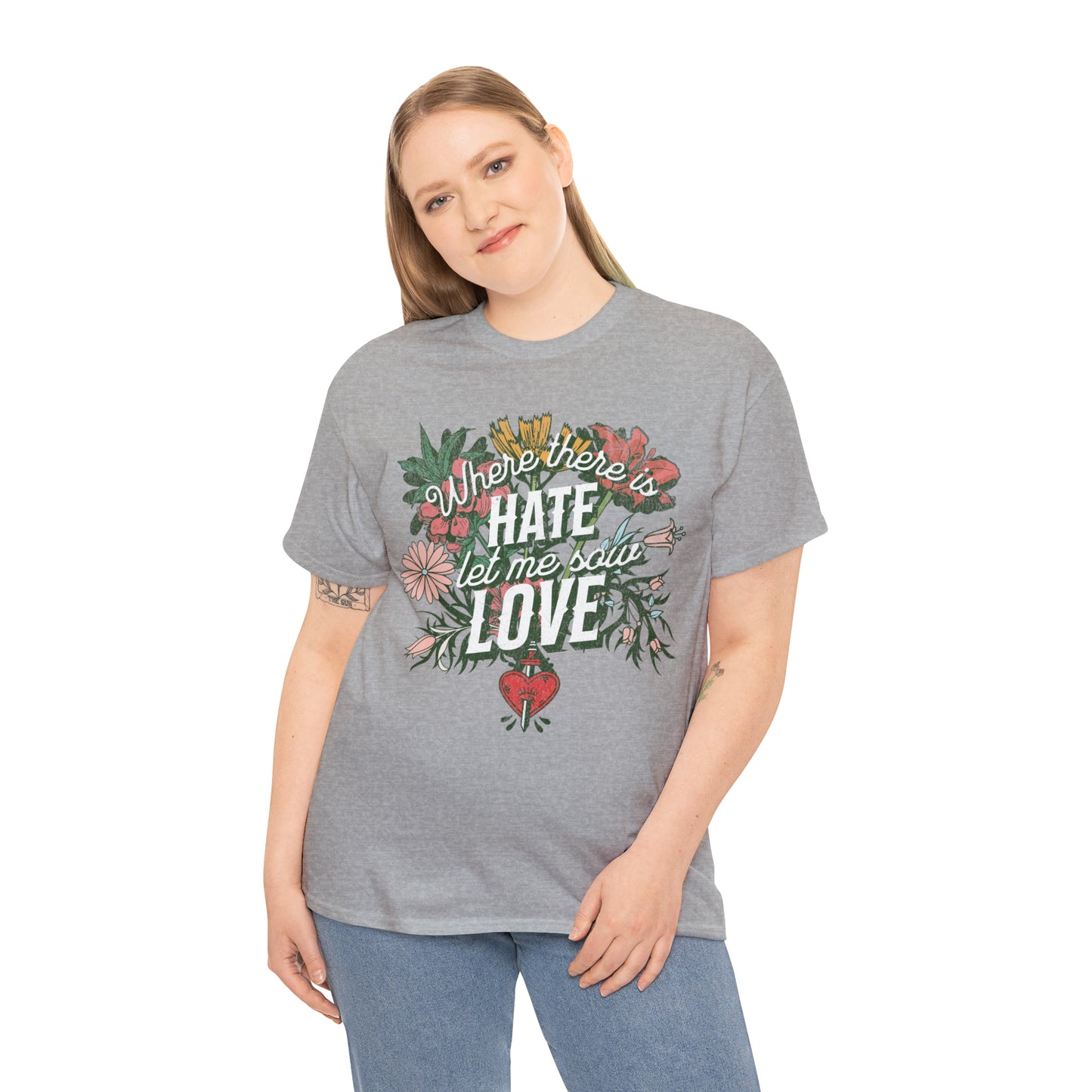 Sow Love Unisex Heavy Cotton Tee