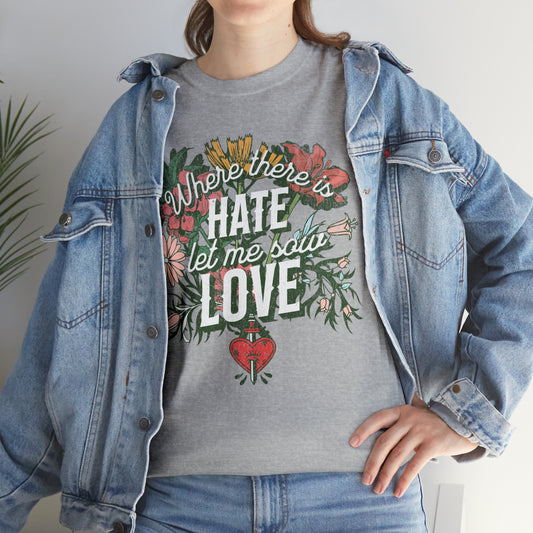 Sow Love Unisex Heavy Cotton Tee