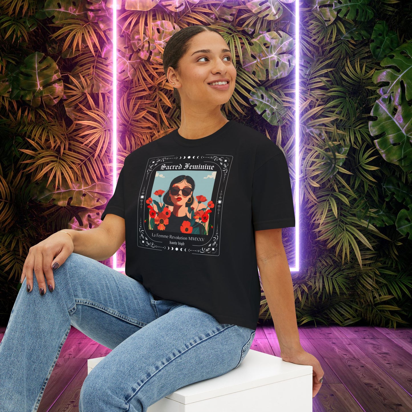 Sacred Feminine Boxy Tee