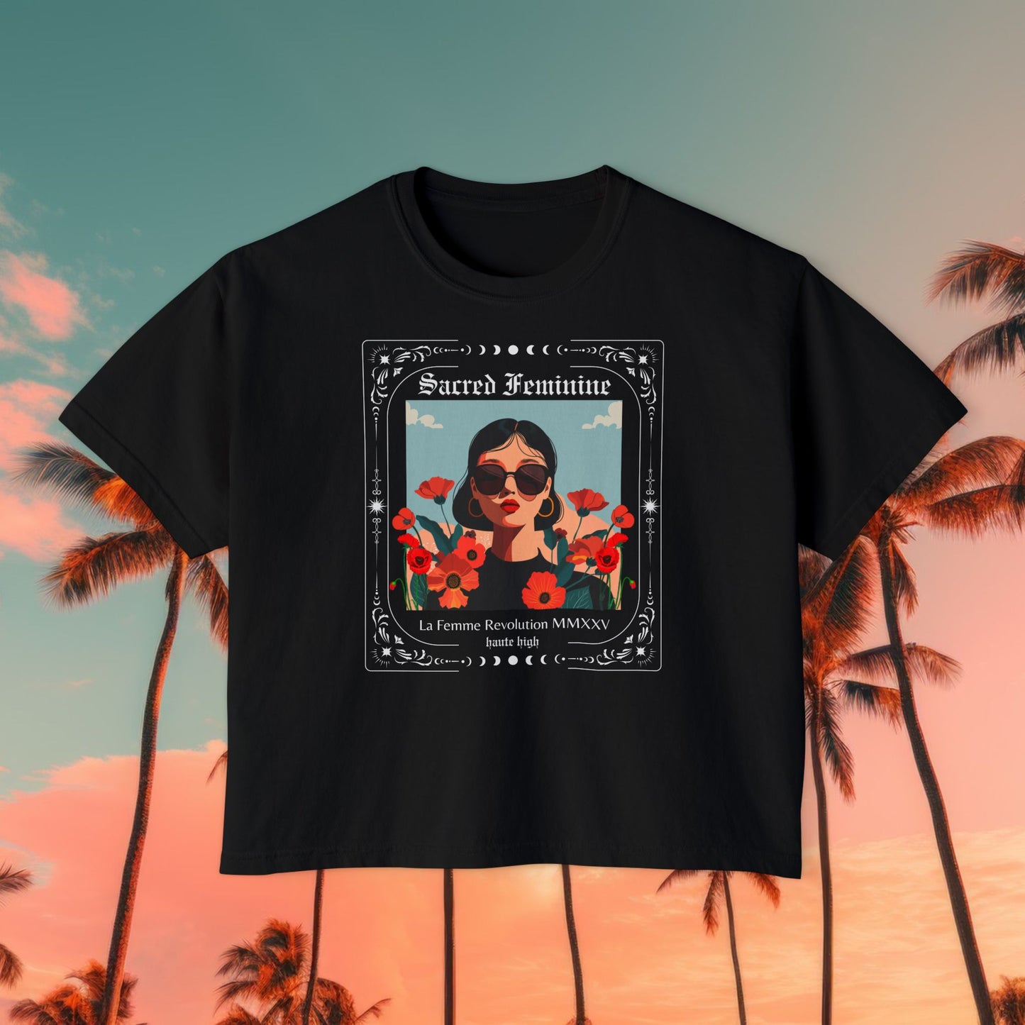 Sacred Feminine Boxy Tee