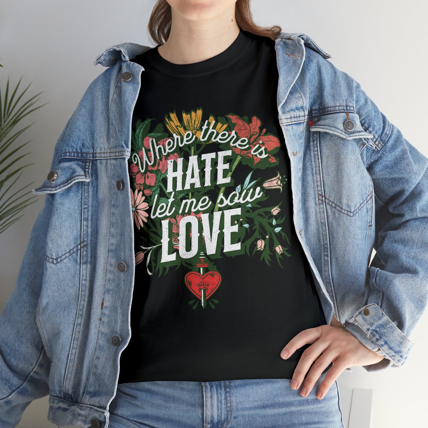 Sow Love Unisex Heavy Cotton Tee