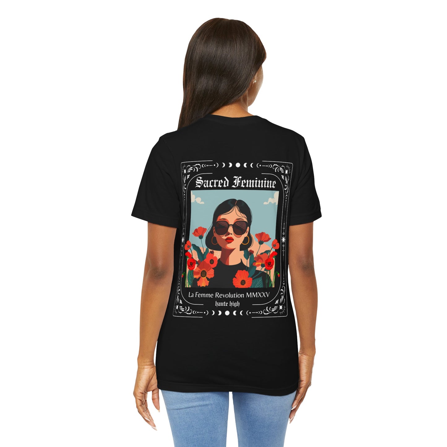 Sacred Feminine Graphic Tee - Celebrating Empowerment & Feminine Energy