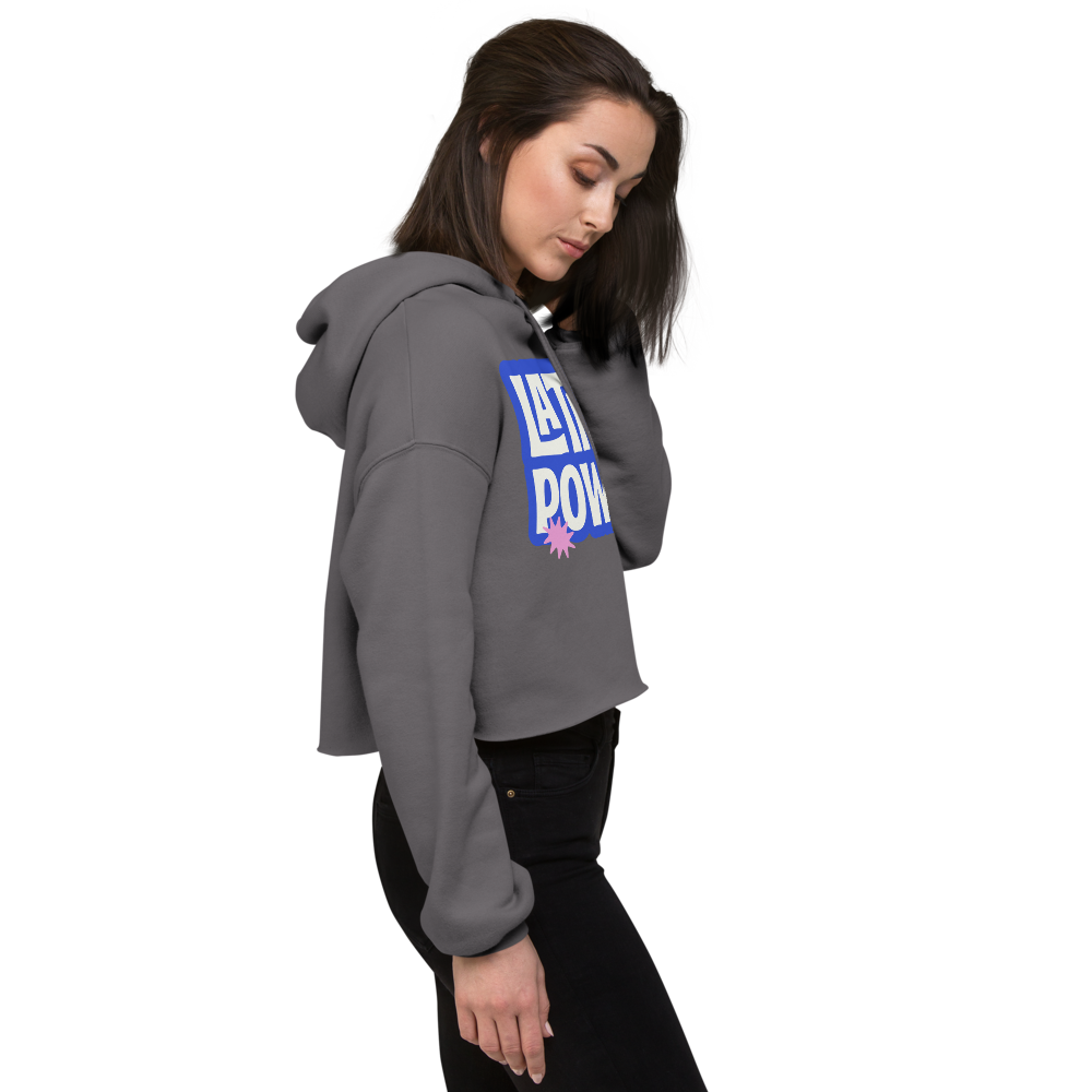 Latina Power B Groovey Crop Hoodie