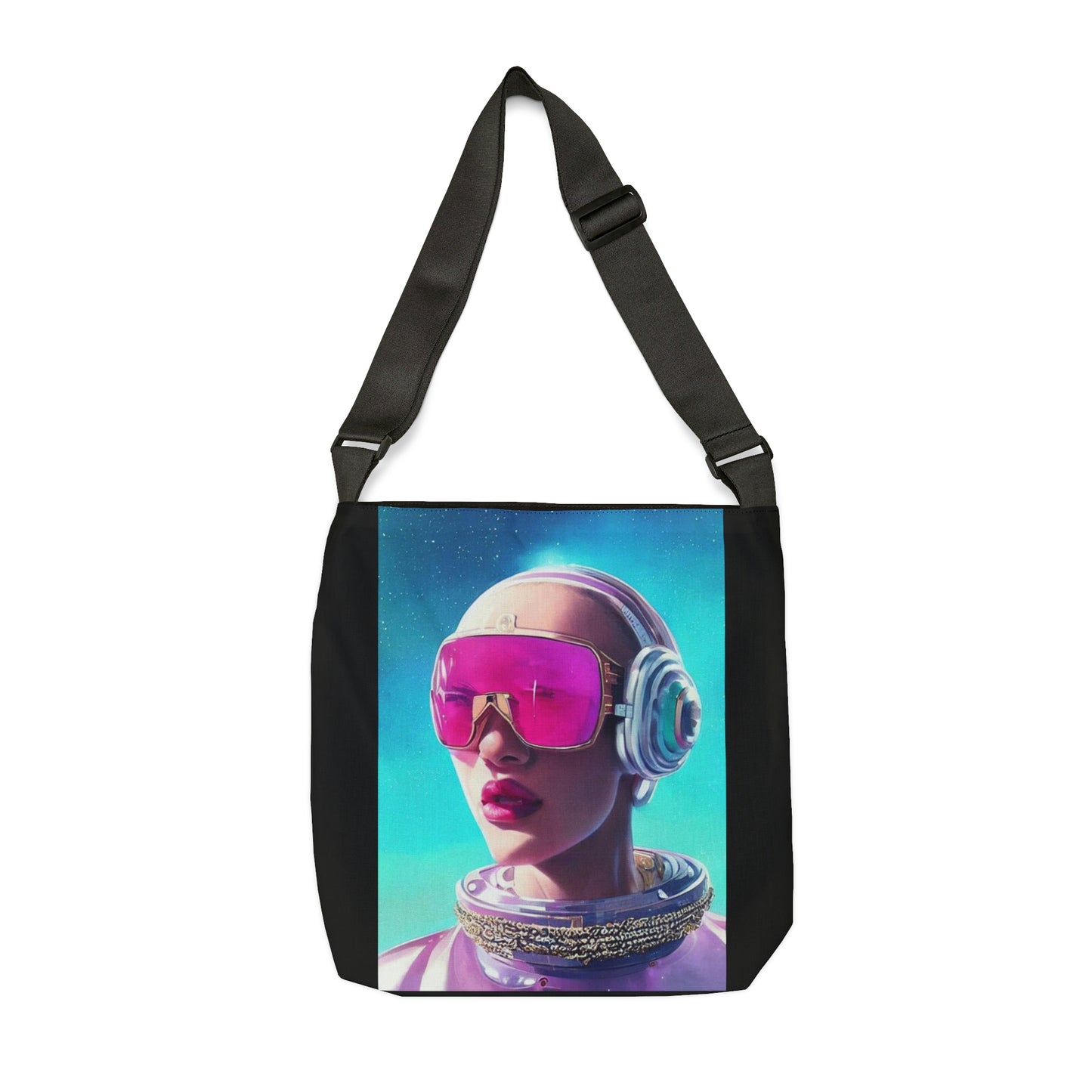 Space DJ Adjustable Tote Bag