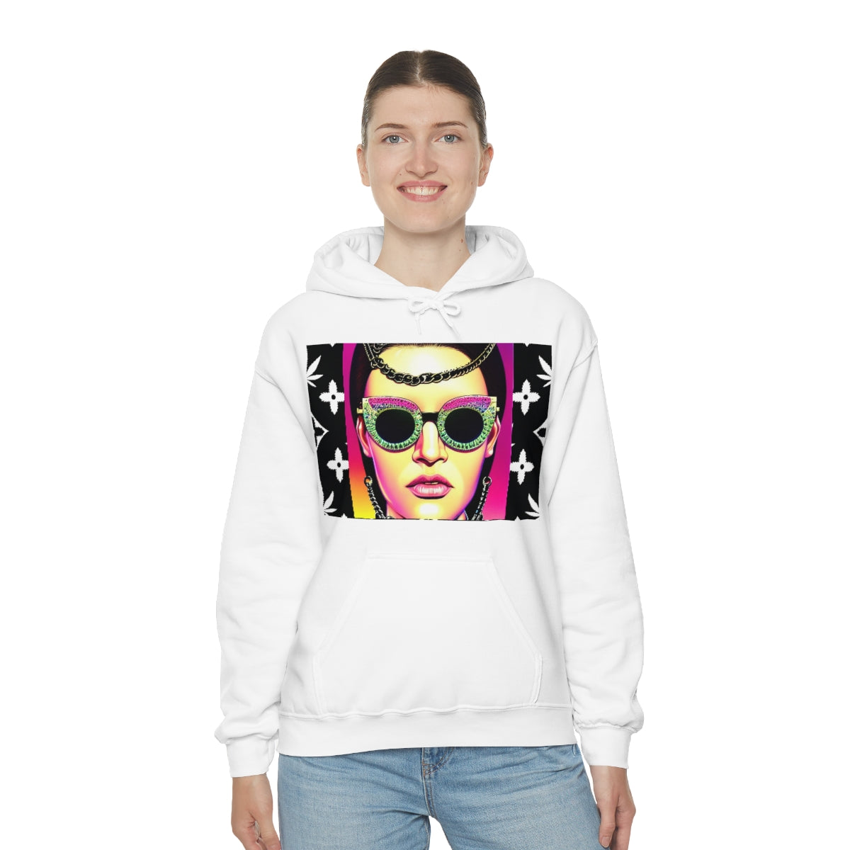 DOPE Fashion Art Unisex Heavy Blend™ Hooded Sweatshirt