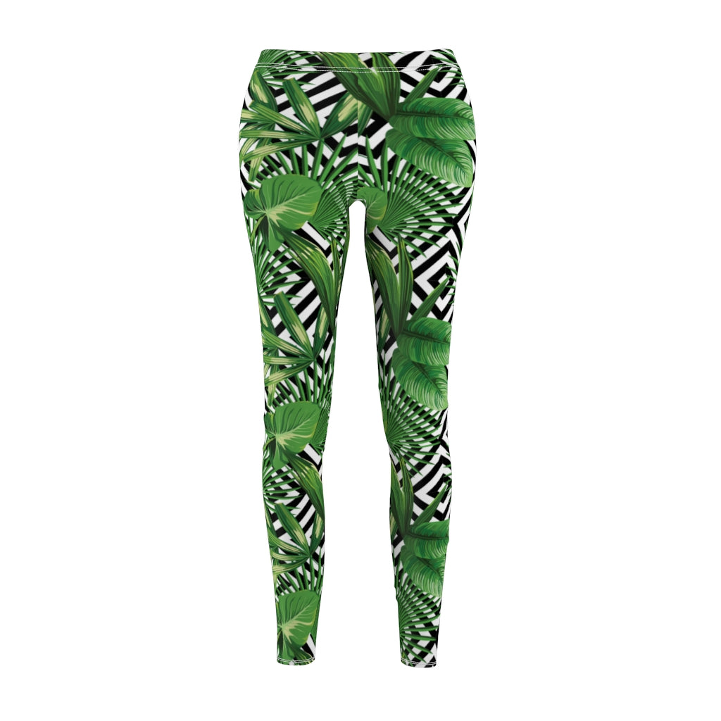 "Tropic like it's Haute" Comfy Casual Leggings