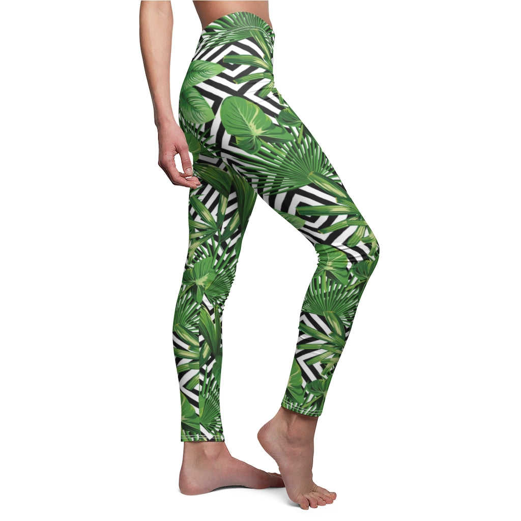 "Tropic like it's Haute" Comfy Casual Leggings