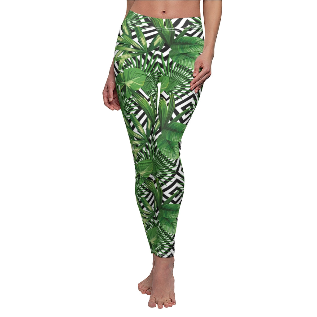 "Tropic like it's Haute" Comfy Casual Leggings