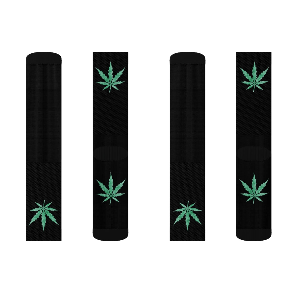 Classic Green leaf Unisex Socks