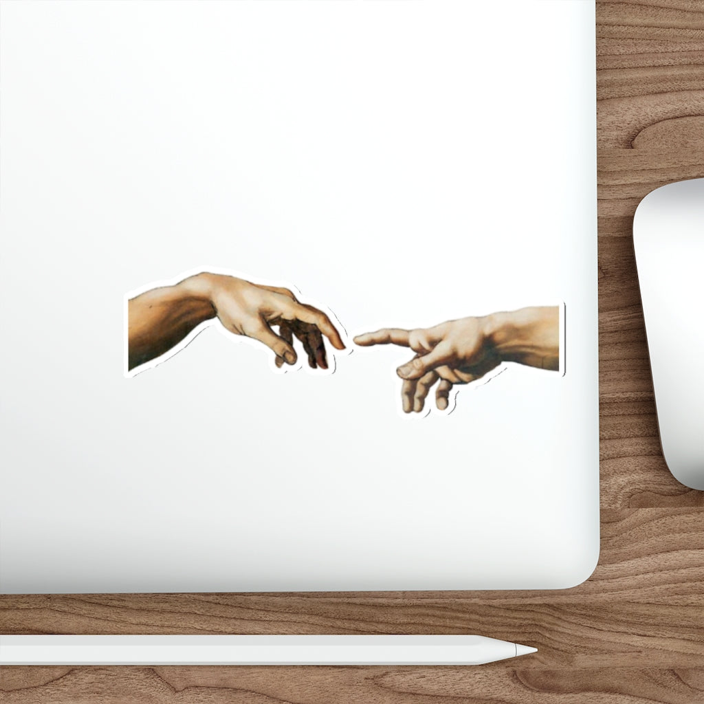The Creation of Adam Die-Cut Stickers