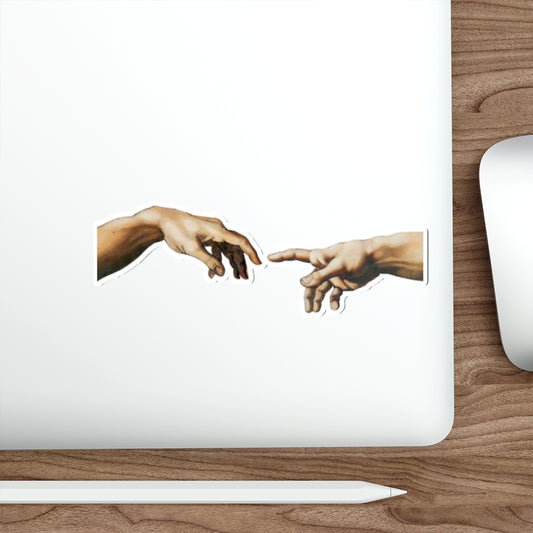 The Creation of Adam Die-Cut Stickers