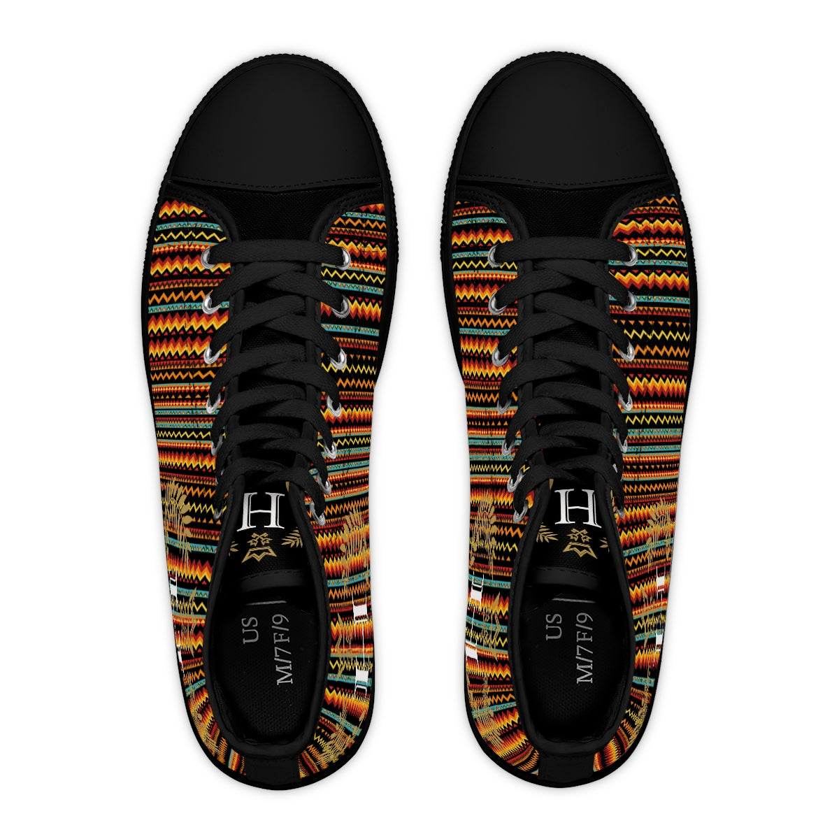 "Desert Rose" Women's High Top Sneakers