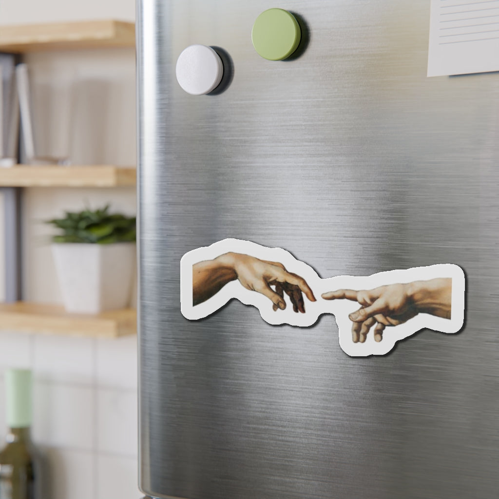 The Creation of Adam Kiss-Cut Magnets