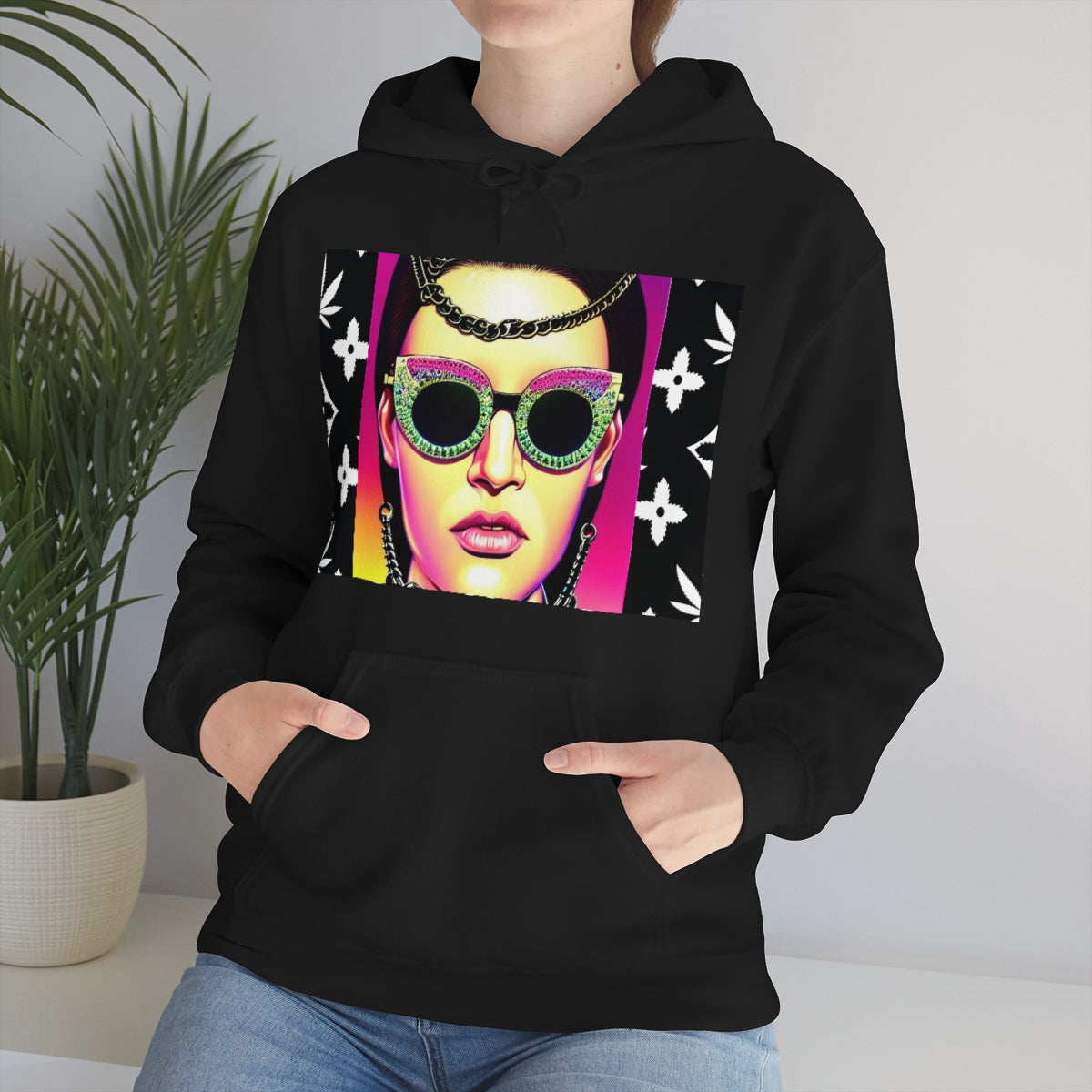 DOPE Fashion Art Unisex Heavy Blend™ Hooded Sweatshirt