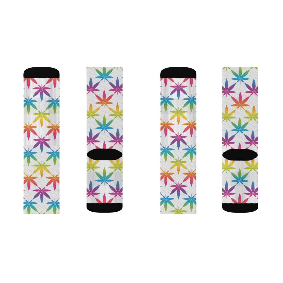 Canna Rainbow Unisex Socks
