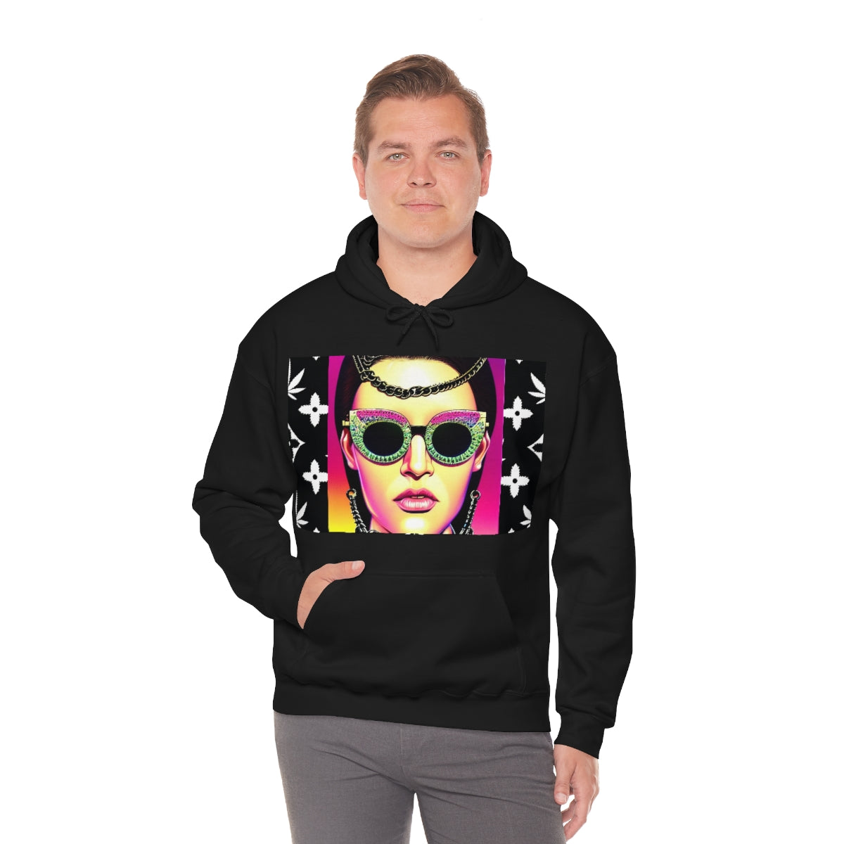 DOPE Fashion Art Unisex Heavy Blend™ Hooded Sweatshirt