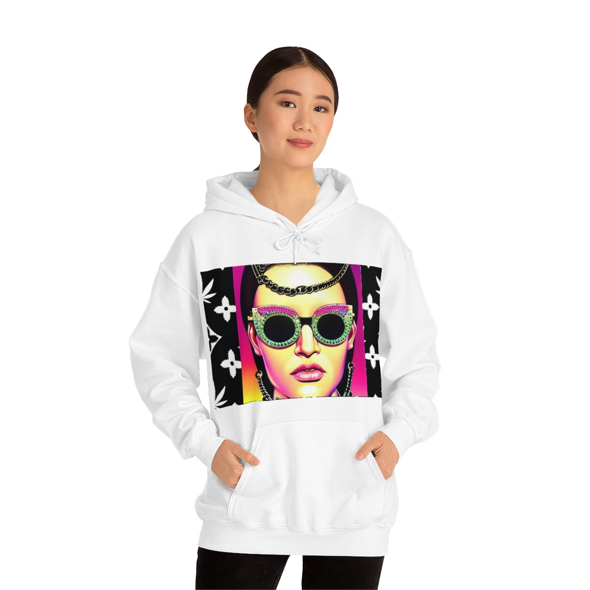 DOPE Fashion Art Unisex Heavy Blend™ Hooded Sweatshirt