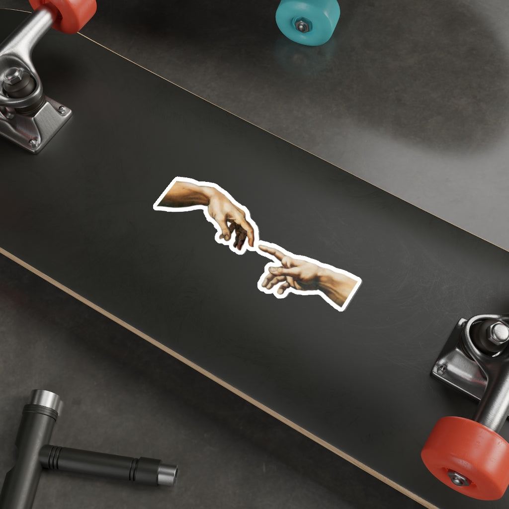 The Creation of Adam Die-Cut Stickers