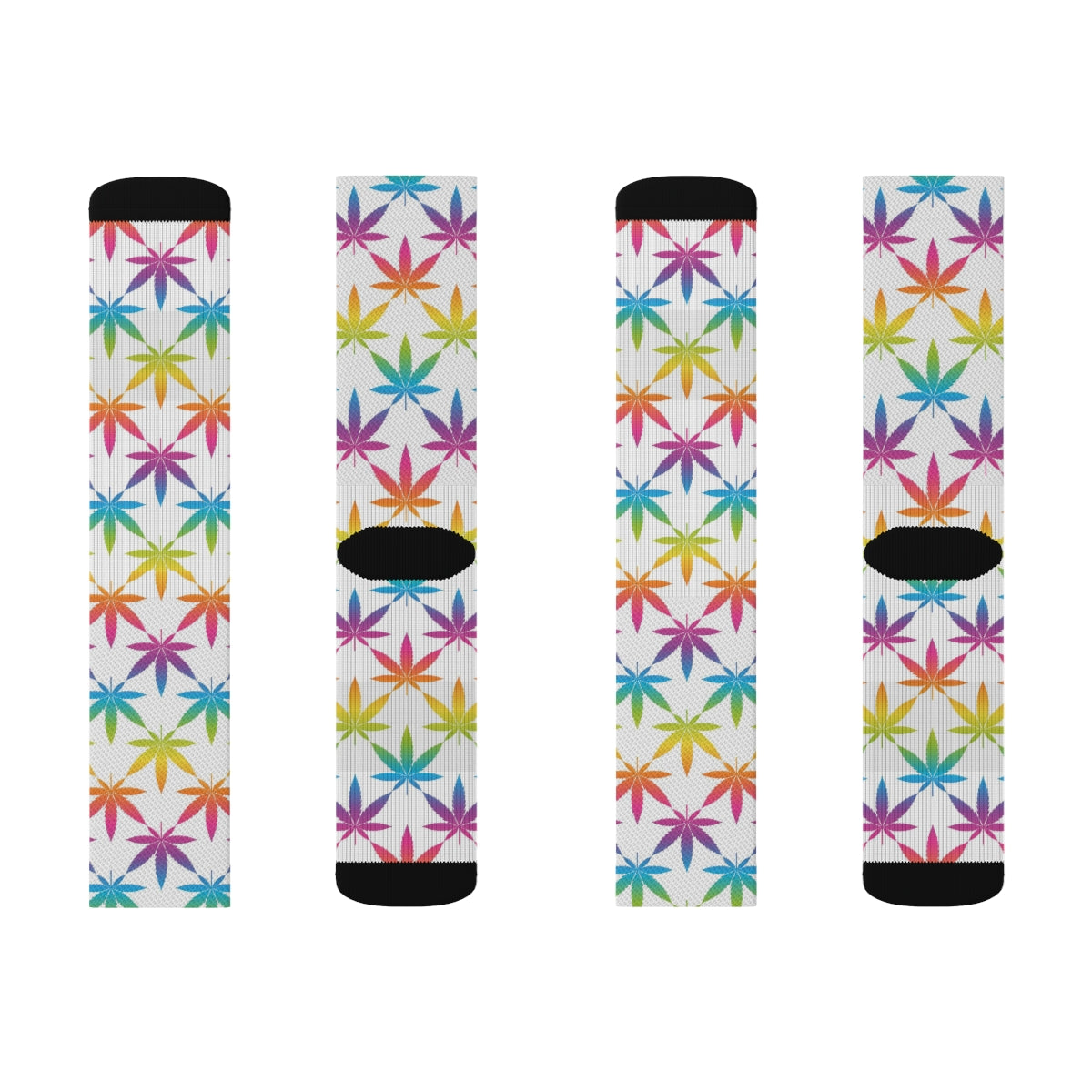 Canna Rainbow Unisex Socks