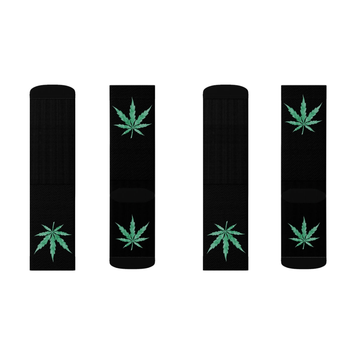 Classic Green leaf Unisex Socks