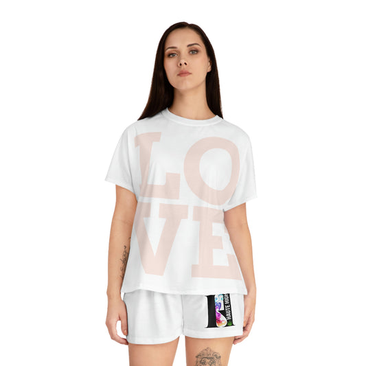 LOVE Fem Short Pajama Set