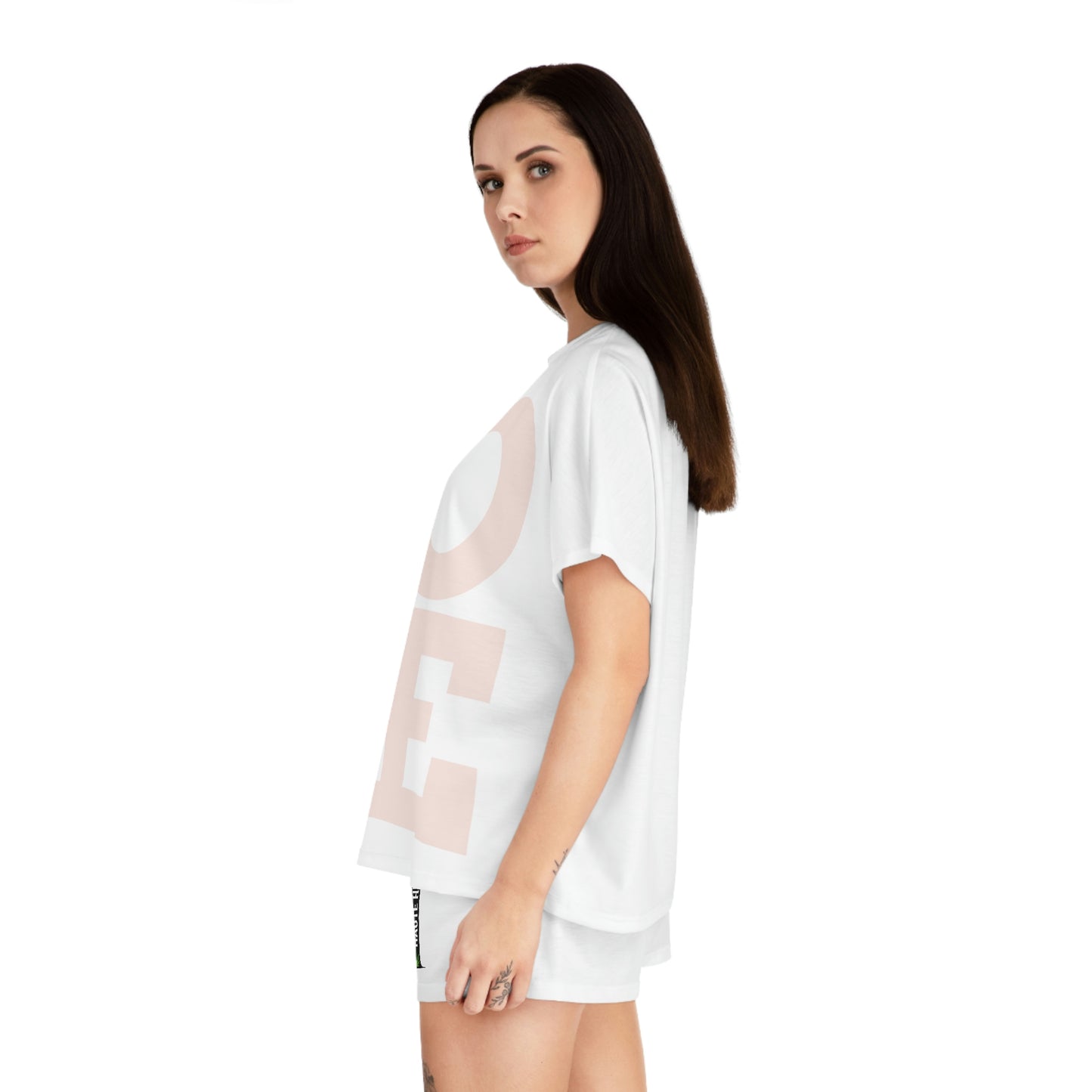 LOVE Fem Short Pajama Set