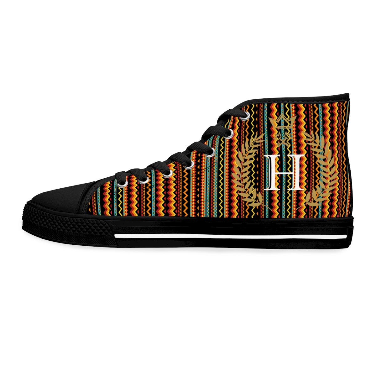"Desert Rose" Women's High Top Sneakers