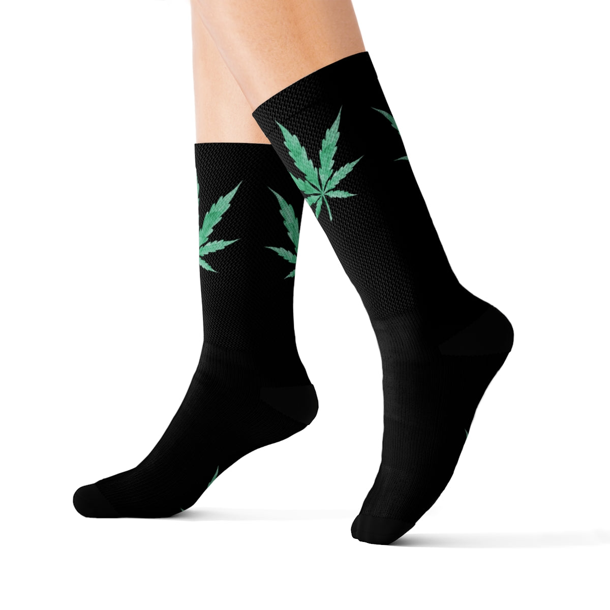 Classic Green leaf Unisex Socks