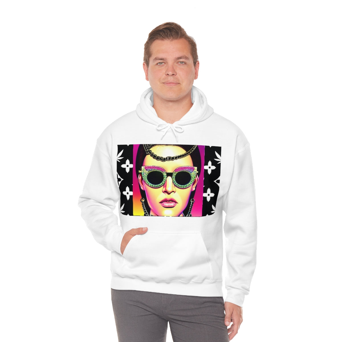 DOPE Fashion Art Unisex Heavy Blend™ Hooded Sweatshirt