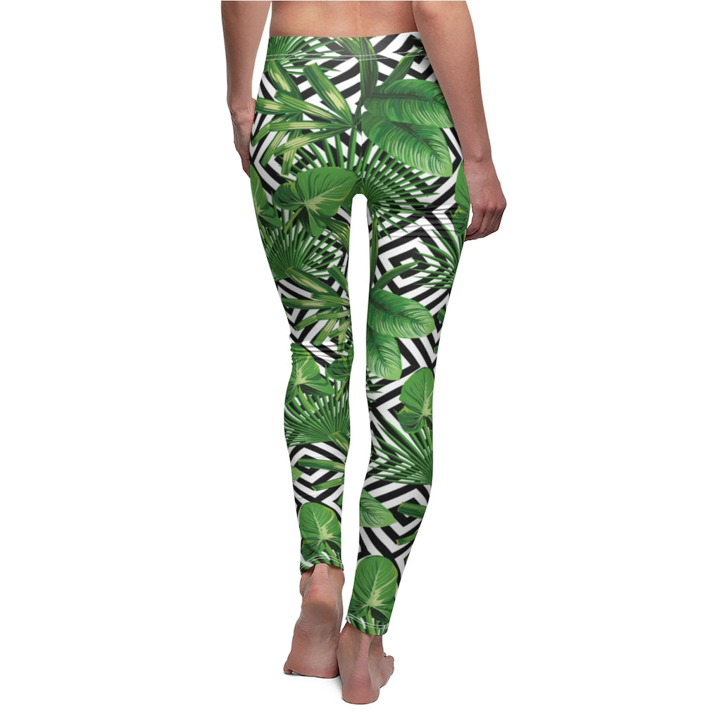 "Tropic like it's Haute" Comfy Casual Leggings