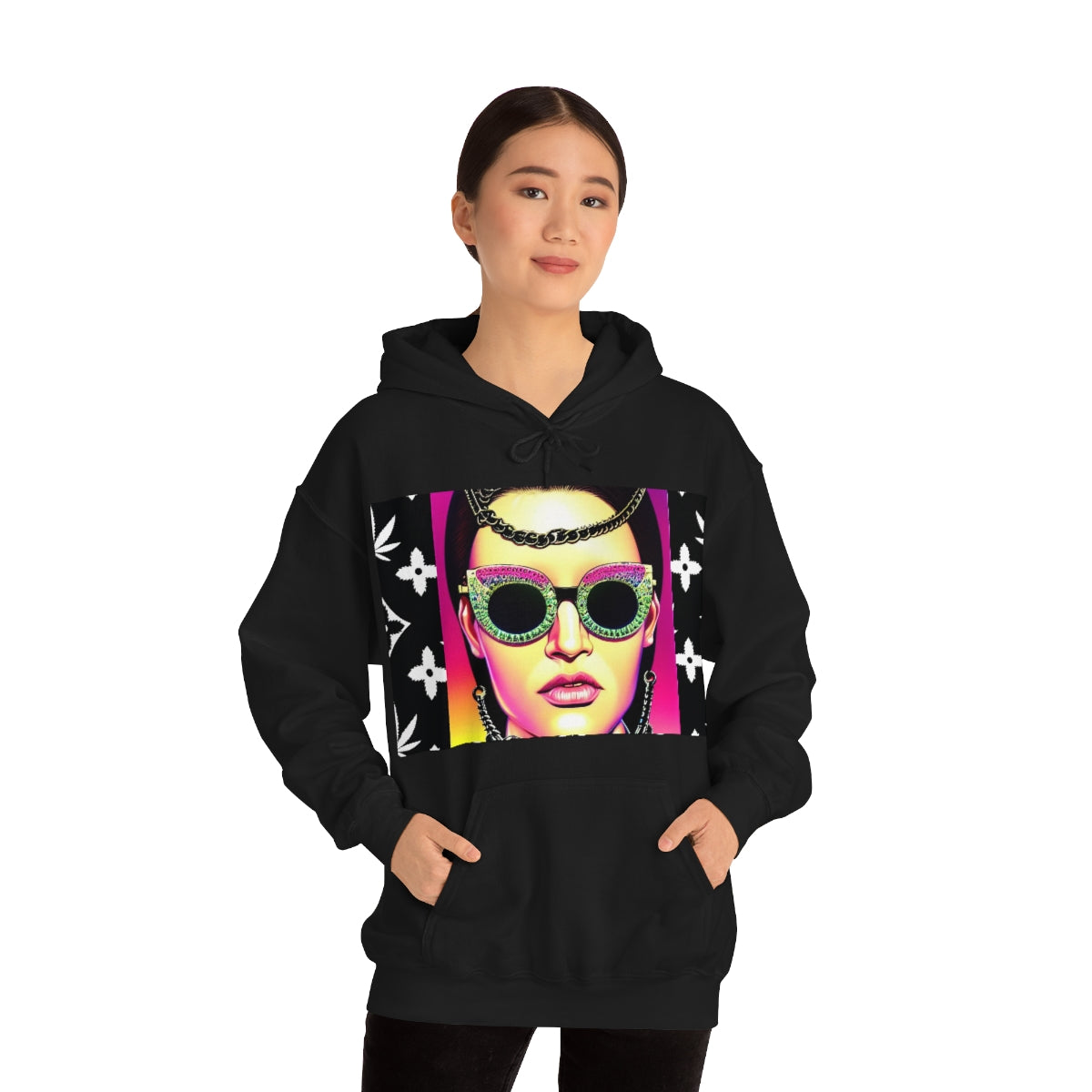 DOPE Fashion Art Unisex Heavy Blend™ Hooded Sweatshirt