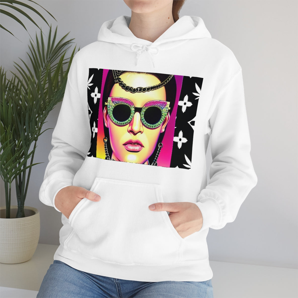 DOPE Fashion Art Unisex Heavy Blend™ Hooded Sweatshirt