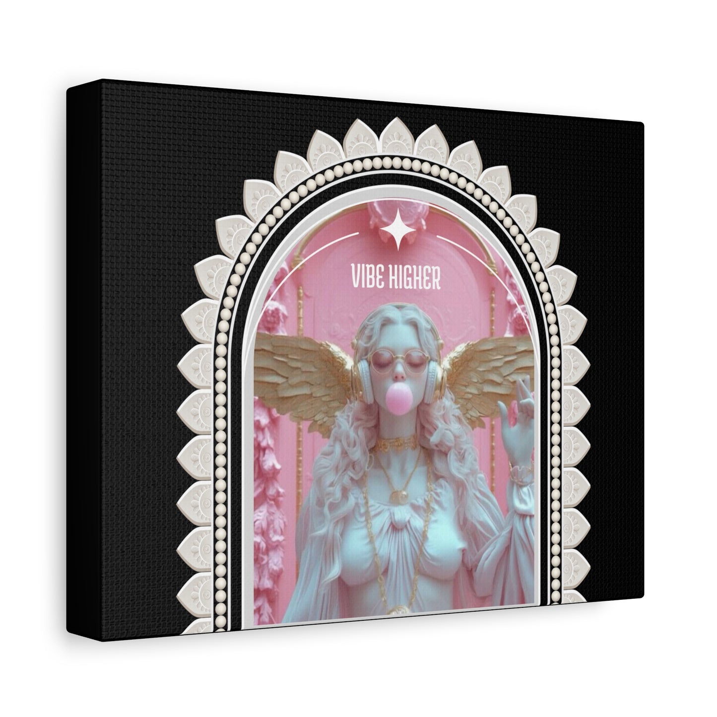 Vibe Higher Angel, Matte Canvas, Stretched, 1.25"