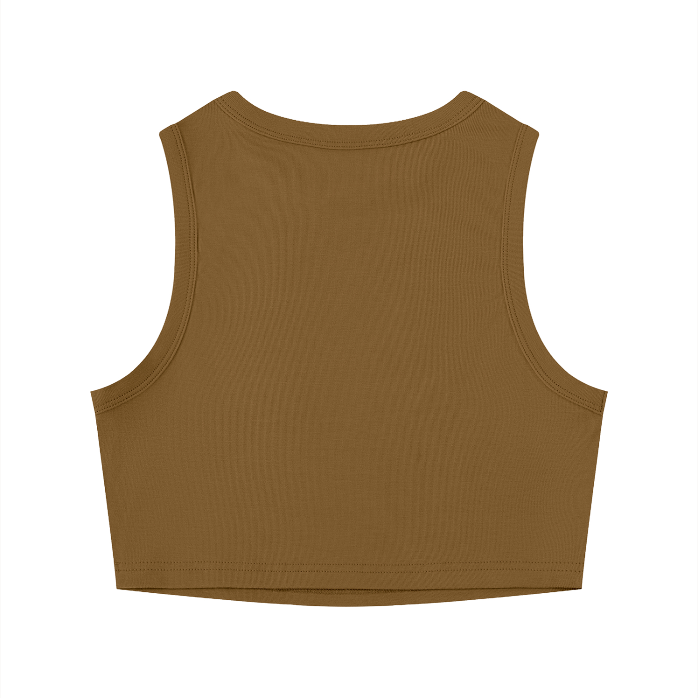 Latina Power Women's Tight Crewneck Crop Tank Top