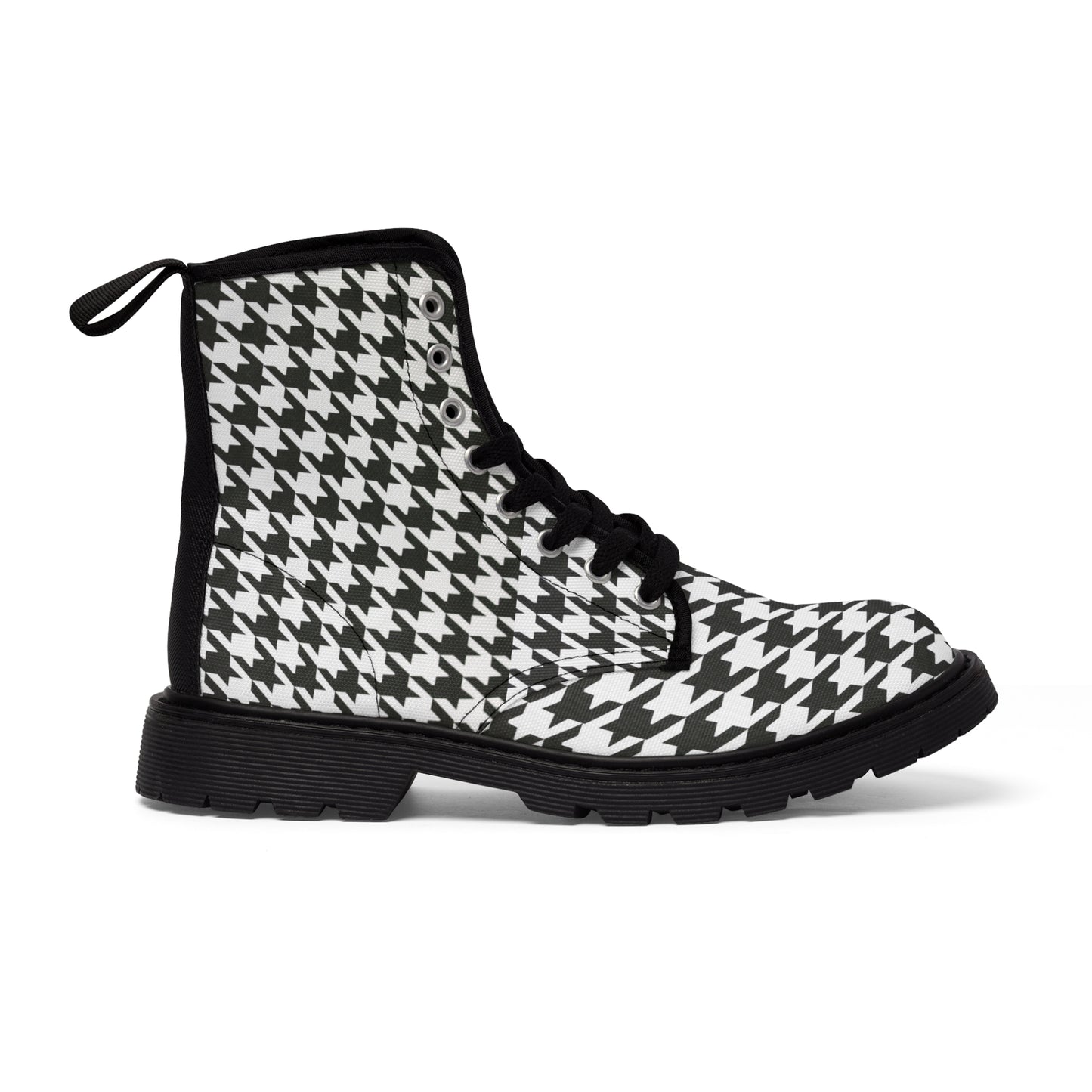 "Classic Hounds tooth" Women's Rebel Boots