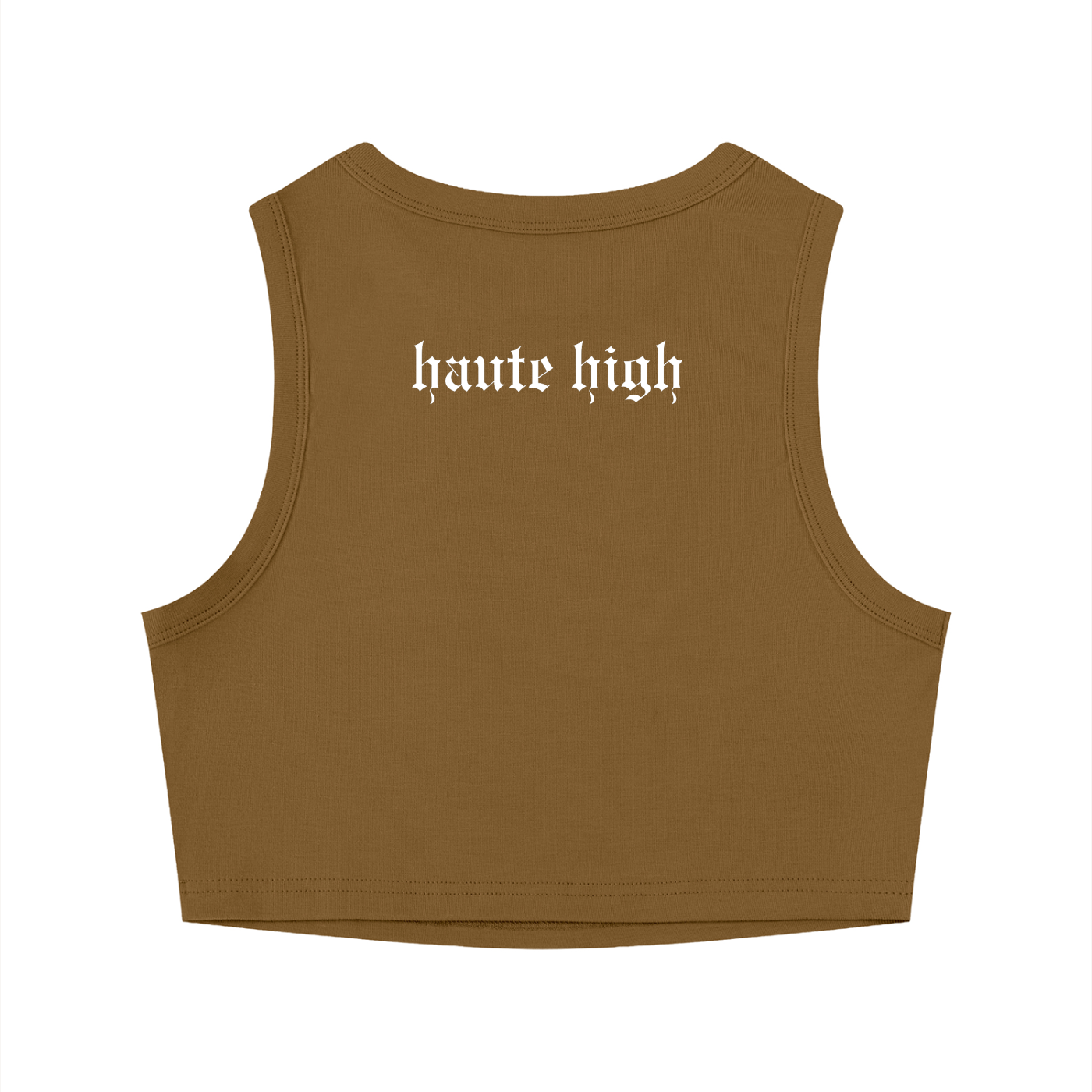 Latina Power Women's Tight Crewneck Crop Tank Top