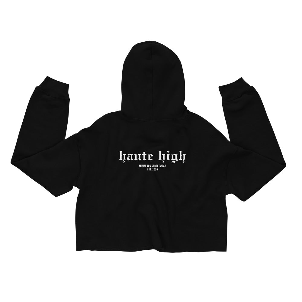 Latina Power B Groovey Crop Hoodie