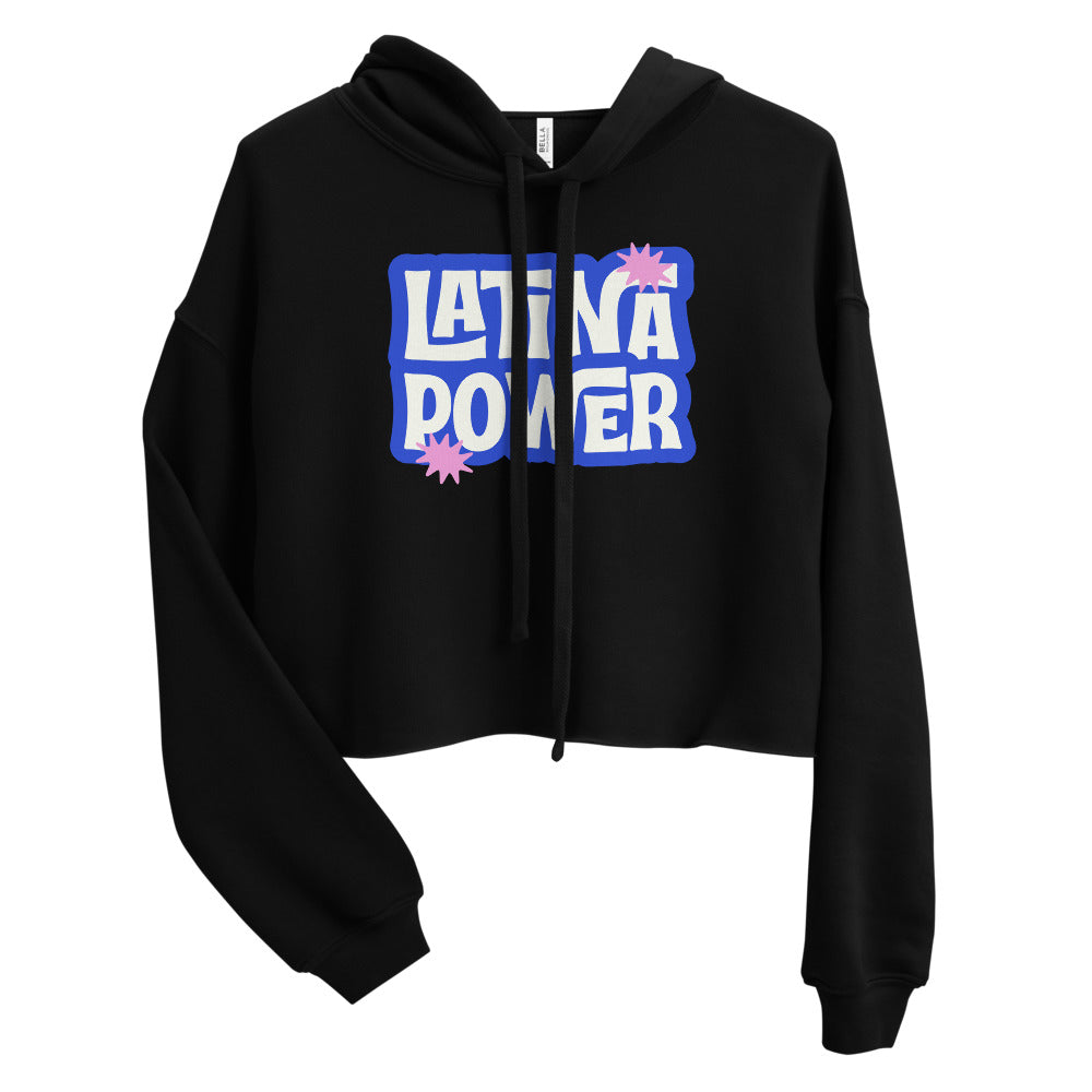 Latina Power B Groovey Crop Hoodie