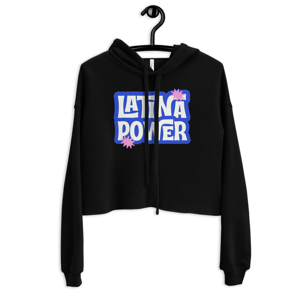 Latina Power B Groovey Crop Hoodie