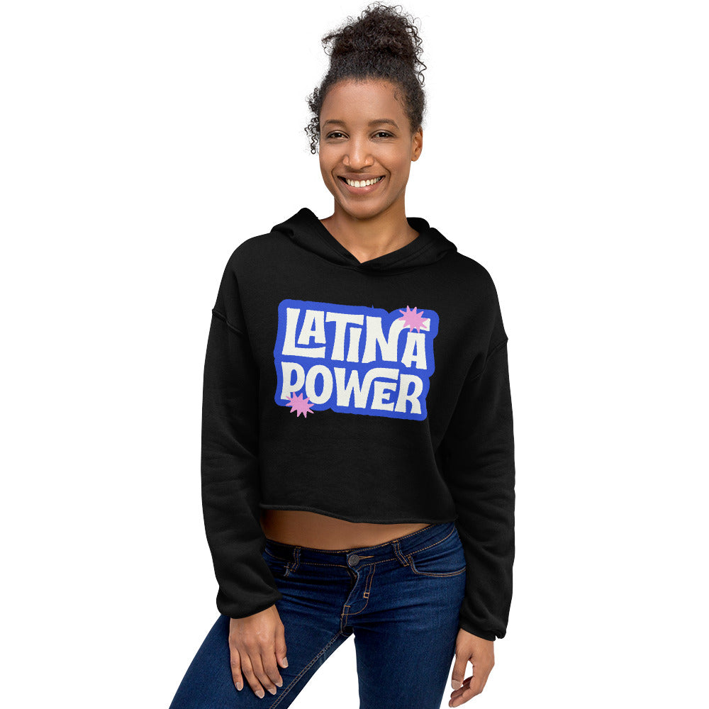 Latina Power B Groovey Crop Hoodie