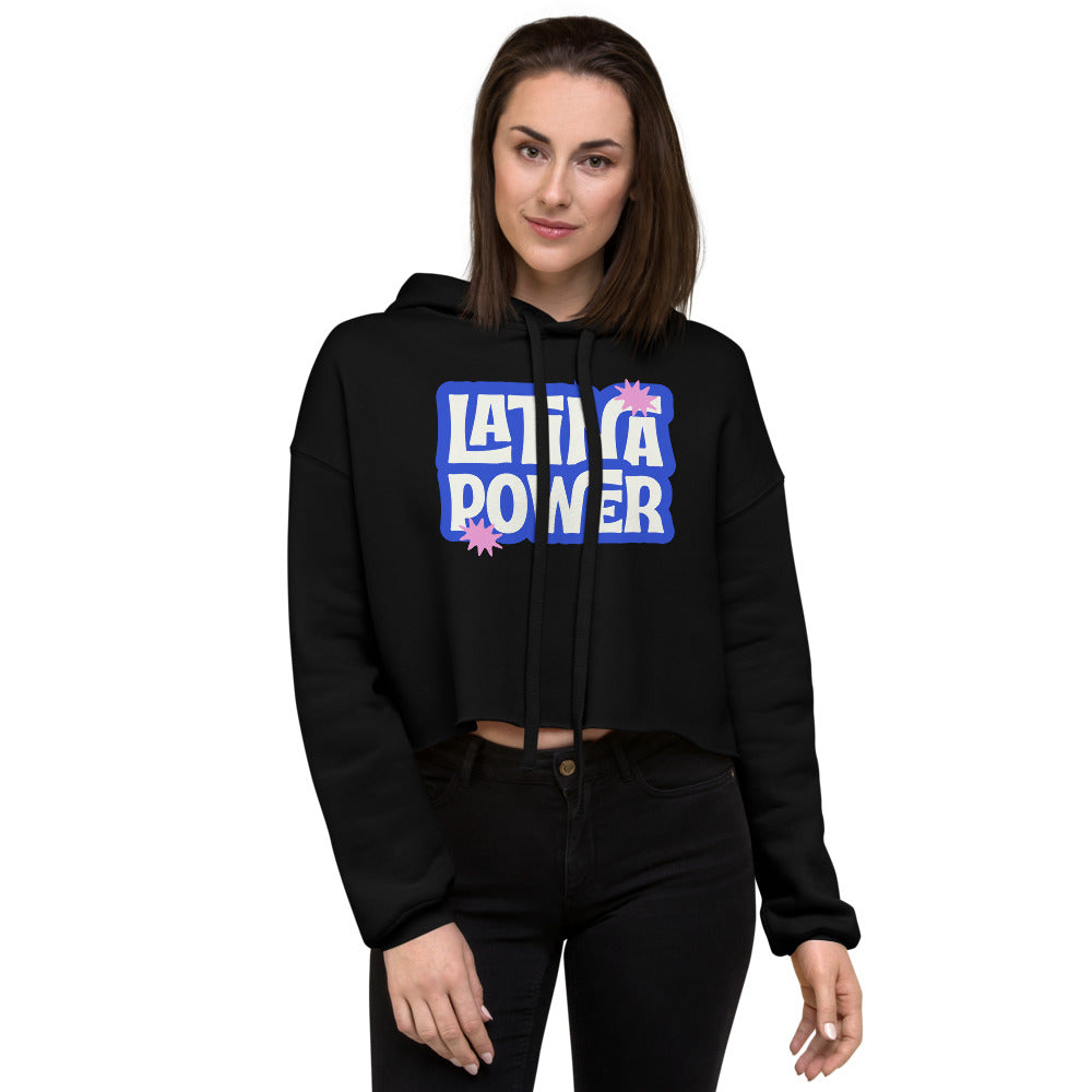 Latina Power B Groovey Crop Hoodie