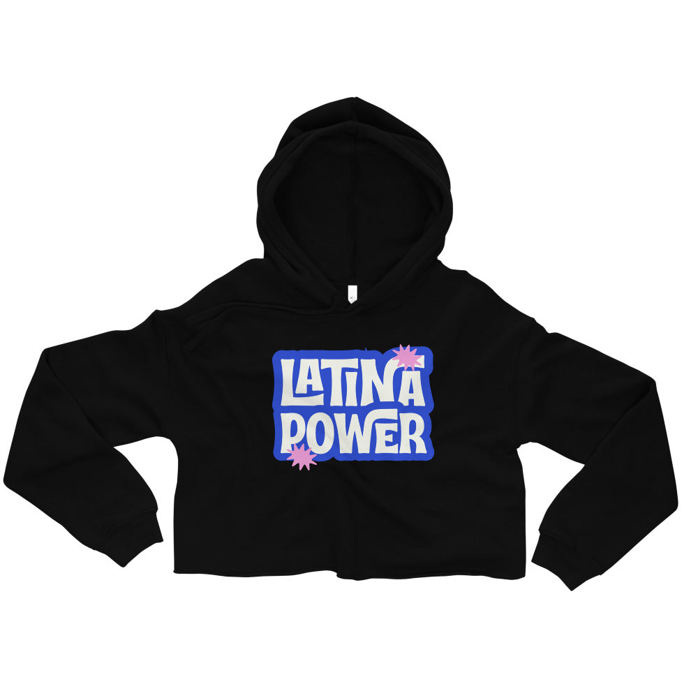 Latina Power B Groovey Crop Hoodie